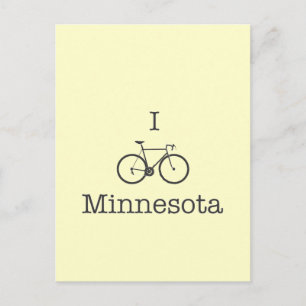 I Bike Minnesota Vykort