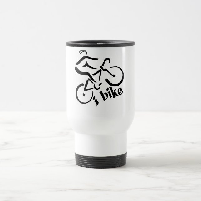 I BIKE mugg - välj stil & färg (Center)