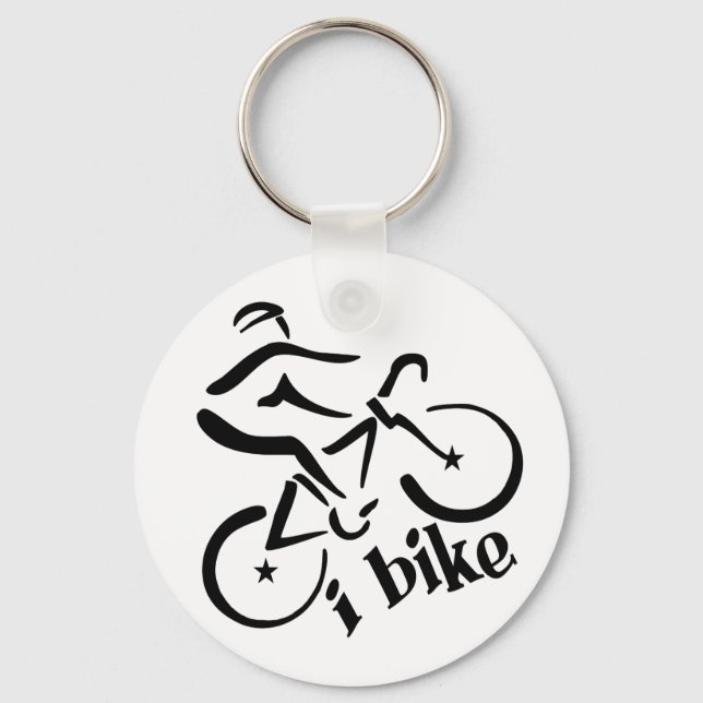 I Bike nyckelring (Framsida)