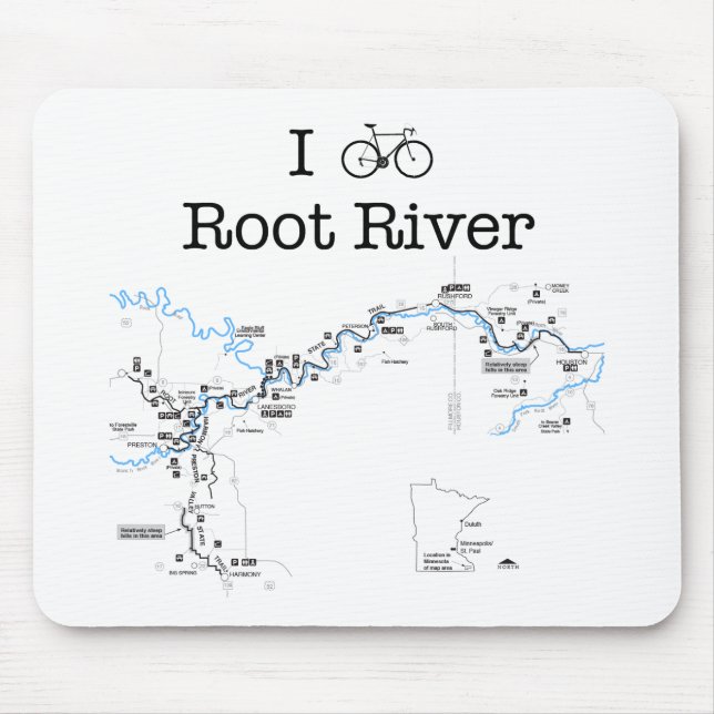 I Bike Root River Musmatta (Framsidan)