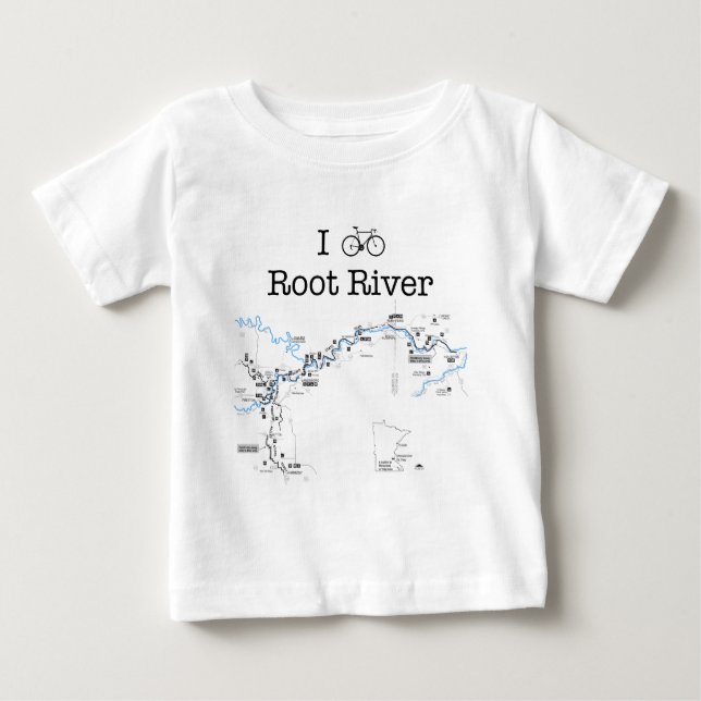 I Bike Root River Tee (Framsida)