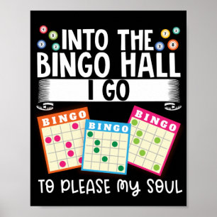I Bingo Hall går jag till min själ. Poster