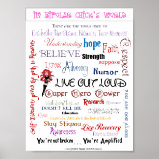 I Bipolär Chicks World Poster