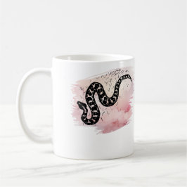 I Bita Massasauga Rattle Snake on Rosa Kaffemugg