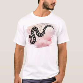 I Bita Massasauga Snake on Rosa T Shirt