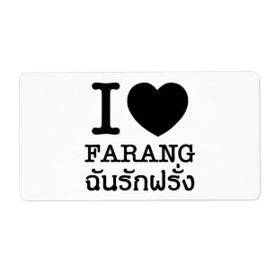 I Black Heart (Kärlek) Farang Fraktsedel