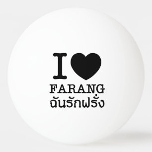 I Black Heart (Kärlek) Farang Pingisboll