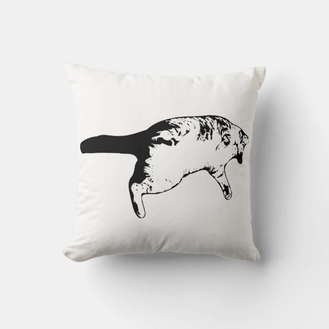  i BLÄCK STRUKTUR Kudde (Framsida)