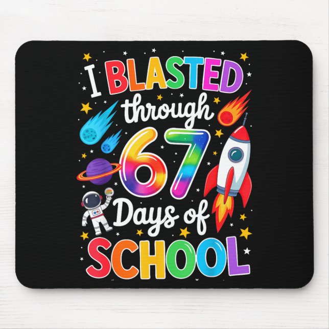 I Blasted Through 67 Six Seven Days Of School Spac Musmatta (Framsidan)