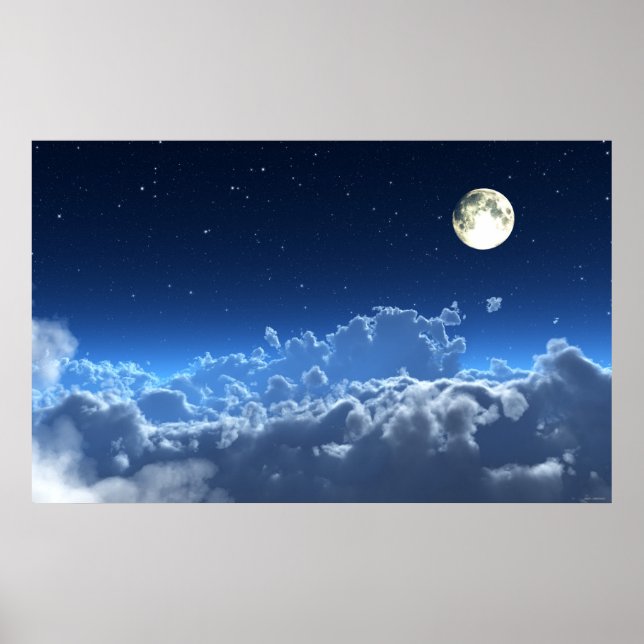 I Bleken Poster månljus (Framsidan)