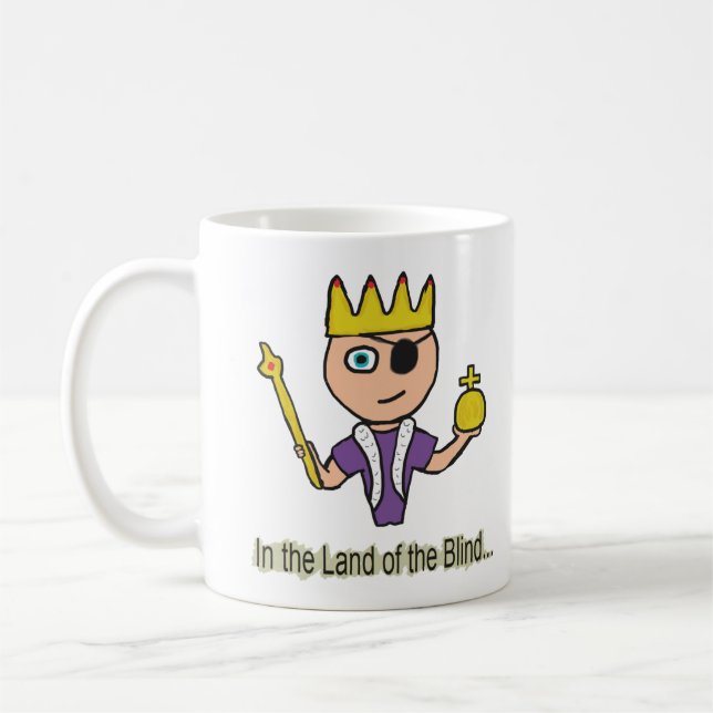 i Blindens land Kaffemugg (Vänster)