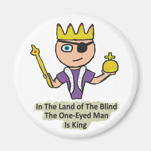 i Blindens land Magnet
