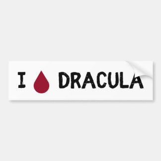 I [Bloddropp] Dracula Bildekal