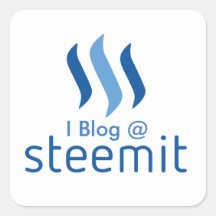 I Blogg @ Steemit Sticker