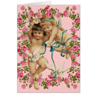 I blom hälsningskort