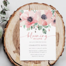 I blomning av kärlek Baby Shower Rosa Baby Shower