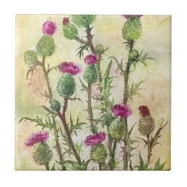 I Blomsterträdgården keramiskt plattor Kakelplatta