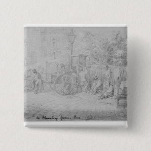 I Bloomsbury kvadrera under värmeböljan, 1828 Knapp
