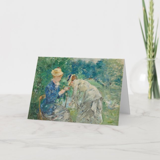 I Bois de Boulogne | Berthe Morisot Kort (Framsida)