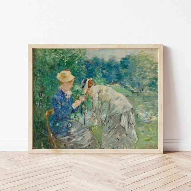 I Bois de Boulogne | Berthe Morisot Poster (Skapare uppladdad)