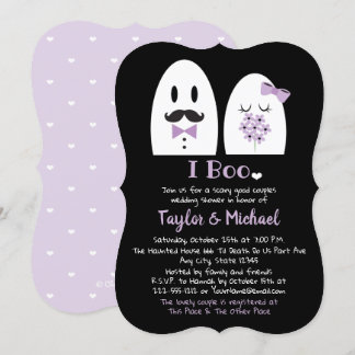 I Boo Halloween Par Möhippa Inbjudningar