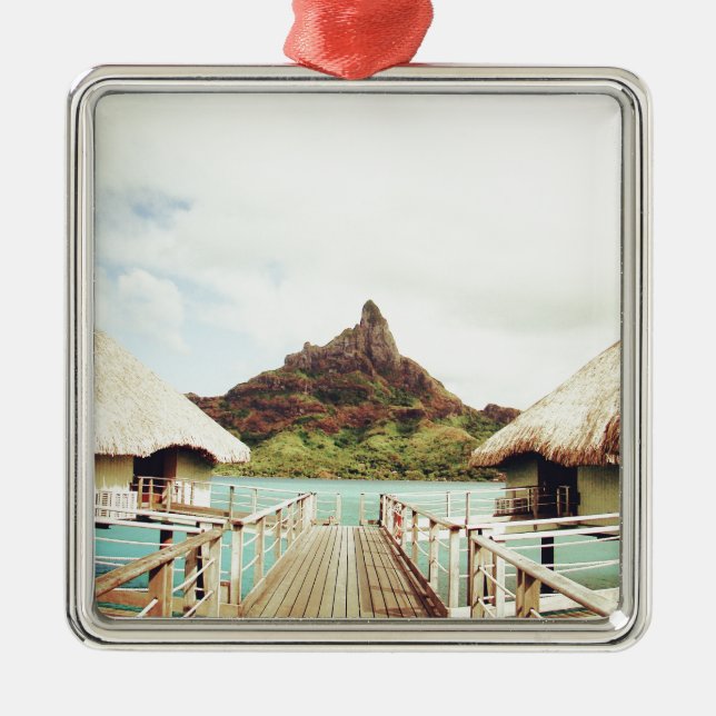 I Bora Bora Julgransprydnad Metall (Framsidan)