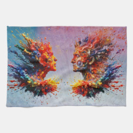 I början.. kökshandduk