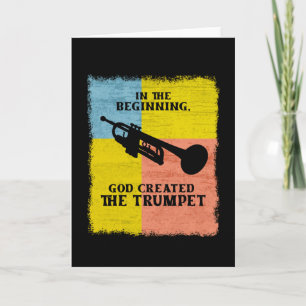 I början Skapade Gud trumpeten Kort