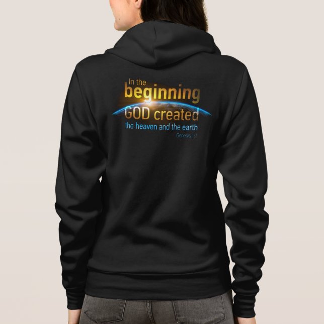 I början Skapat den styrande regeringen den kristn T Shirt (Baksida)