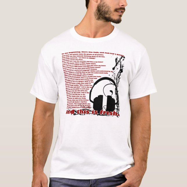 I början… t-shirt (Framsida)