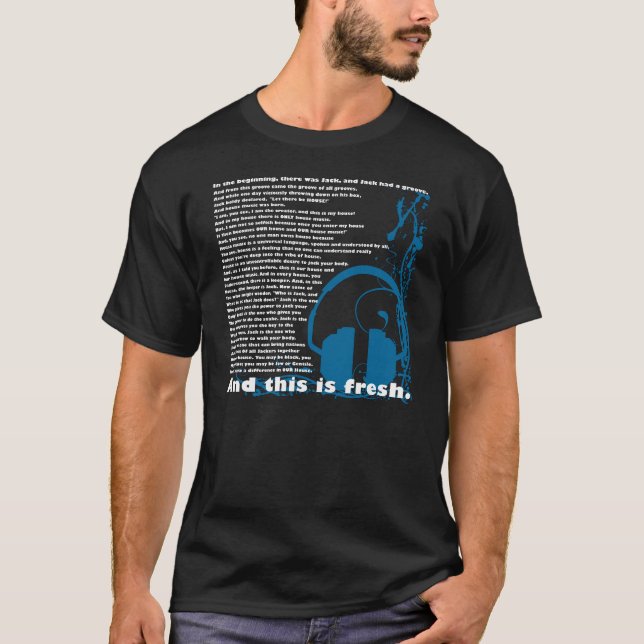 I början… tee (Framsida)