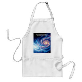 I början var Gud och skapelsen stor. Förkläde