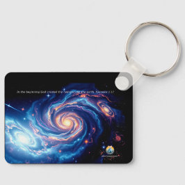 I början var Gud och skapelsen stor. Nyckelring