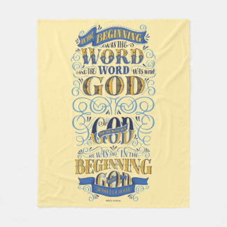 I början var ord fleecefilt