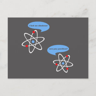 I Borttappad An Electron Science Vykort