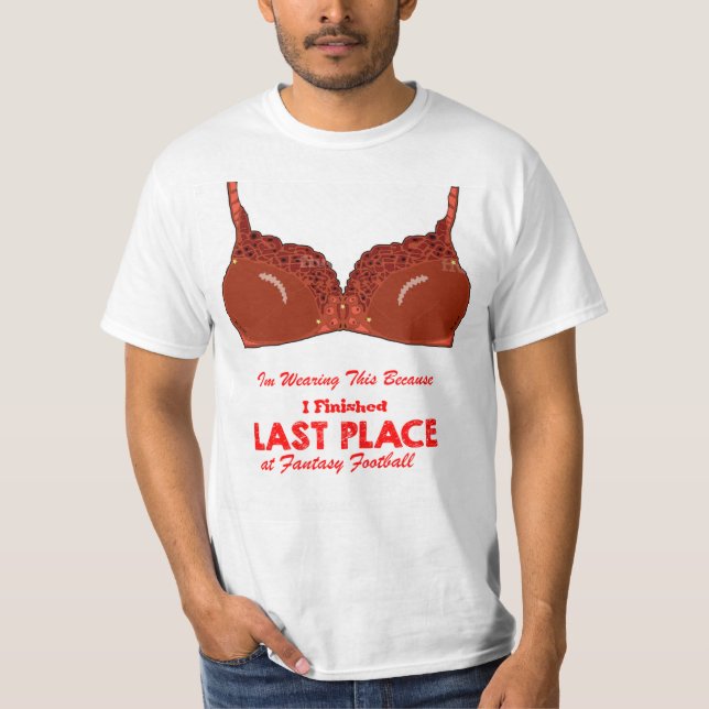 I borttappad vid Fantasy Football Loser T Shirt (Framsida)