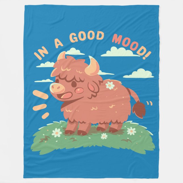 I bra MOOd Fleecefilt (Framsidan)