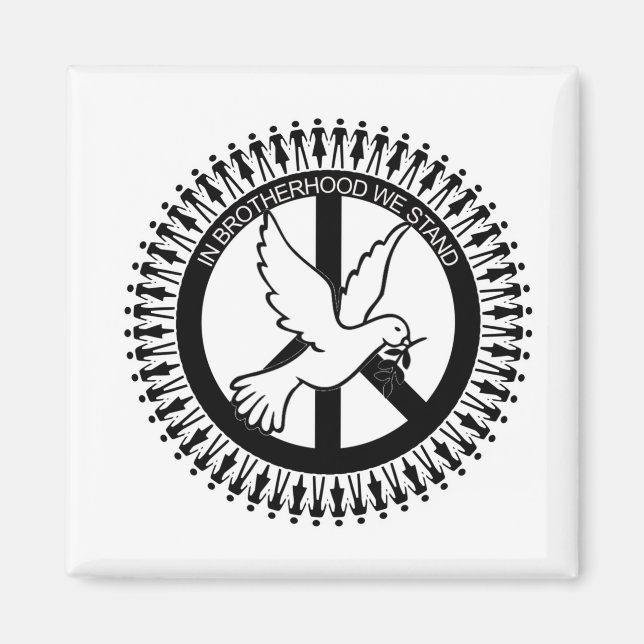 I BROTHERHOOD STÅR VI MAGNET (Framsidan)