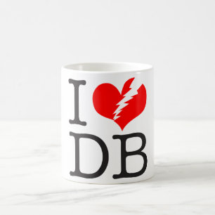 I (brutet hjärta) DB Mugg