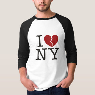 I [brutet hjärta] NY T-shirt