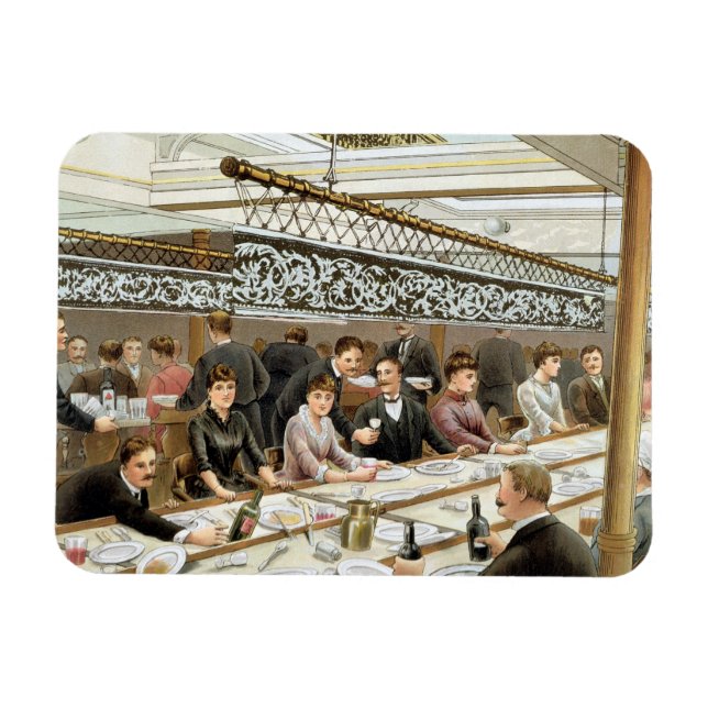 I bukten, på middagen - en Western havsbrunn, f Magnet (Horisontell)