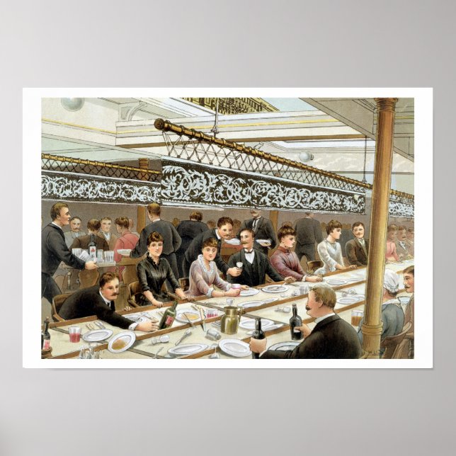 I bukten, på middagen - en Western havsbrunn, f Poster (Framsidan)