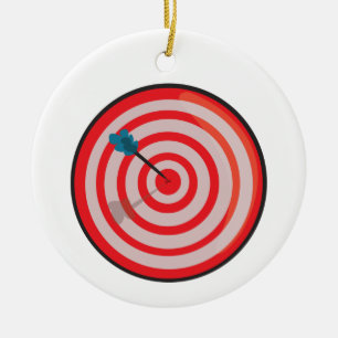 I Bullseye Julgransprydnad Keramik
