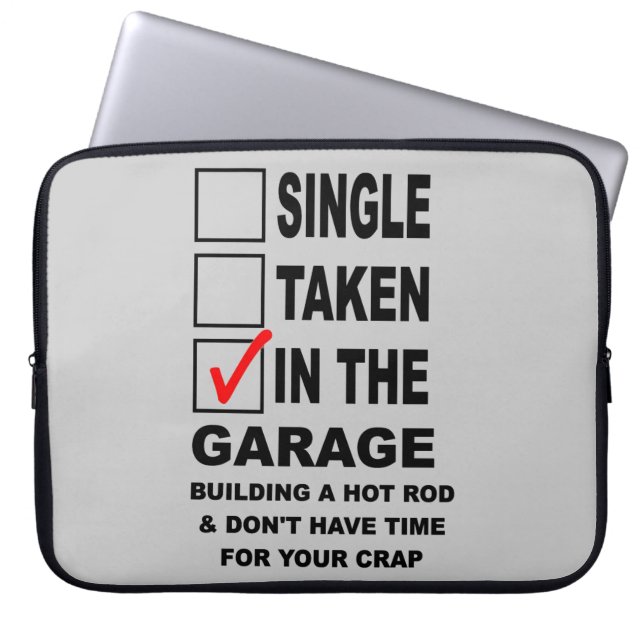 I BYGGNAD A HOT ROD LAPTOP FODRAL (Framsidan)