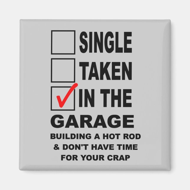 I BYGGNAD A HOT ROD MAGNET (Framsidan)