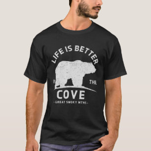 i Cades Cove Cove Underbar Smoky Mountains T Shirt