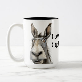 I came, I saw, I got Anxiety Två-Tonad Mugg