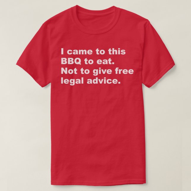 I came to this BBQ to eat T Shirt (Design framsida)