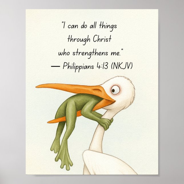 I can do all things poster (Framsidan)