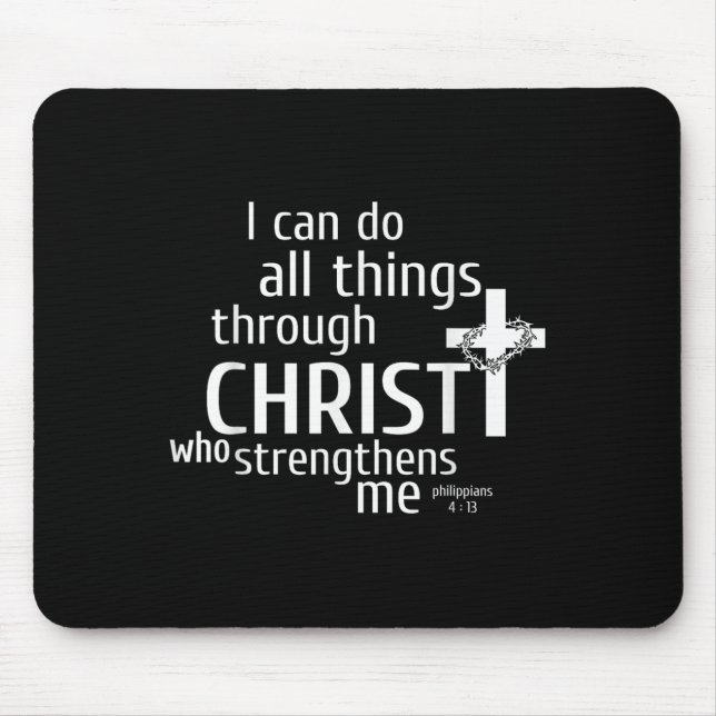 I Can Do All Things Through Christ - Christian Gif Musmatta (Framsidan)